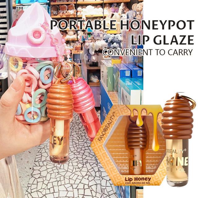 預購 巴西爆紅 蜂蜜嘟唇油6g (原色/粉色)【一組2支(兩色各1)】-2/3下午3點收單