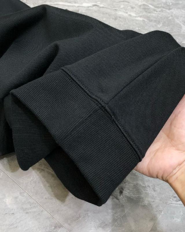 OS宽松落肩偏大版型⚠️✨✨胸前背后印花logo图案设计 原版进口420克双股纯棉面料