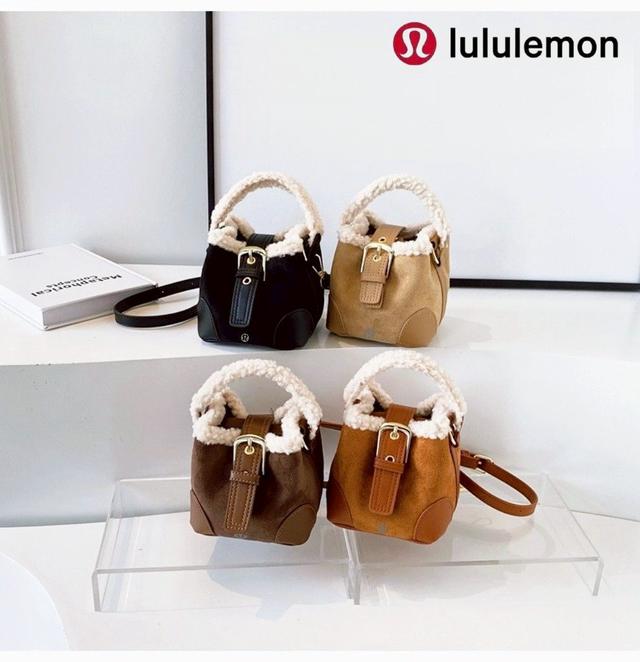 #收單260312檸檬家羊羔毛迷你水桶包