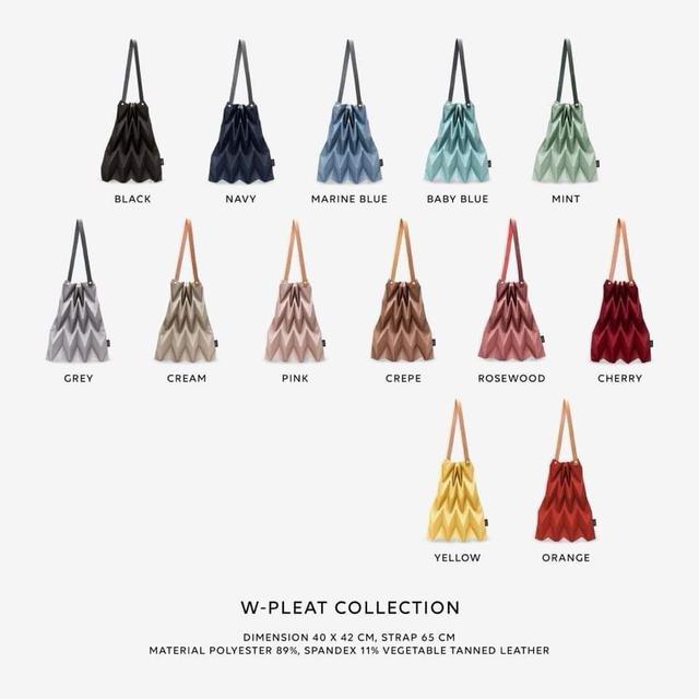 泰版三宅一生 Pavi Studio 文青摺疊托特包-Pleat系列