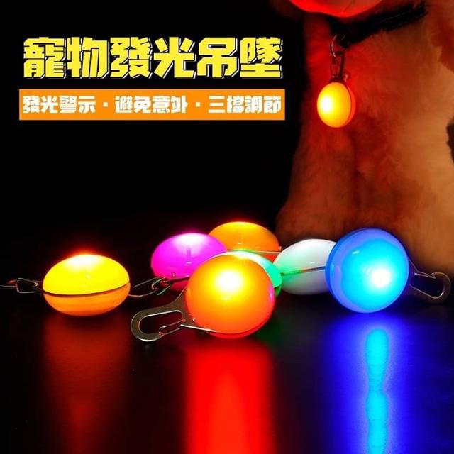 【預購】【1229結單】【批發】寵物發光吊墜2入