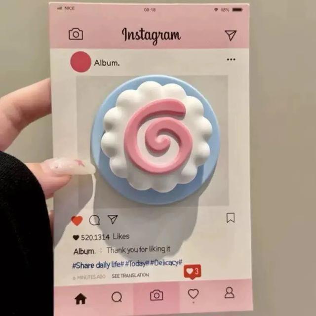 趣味呆萌立體MagSafe磁吸氣囊手機支架(預購)