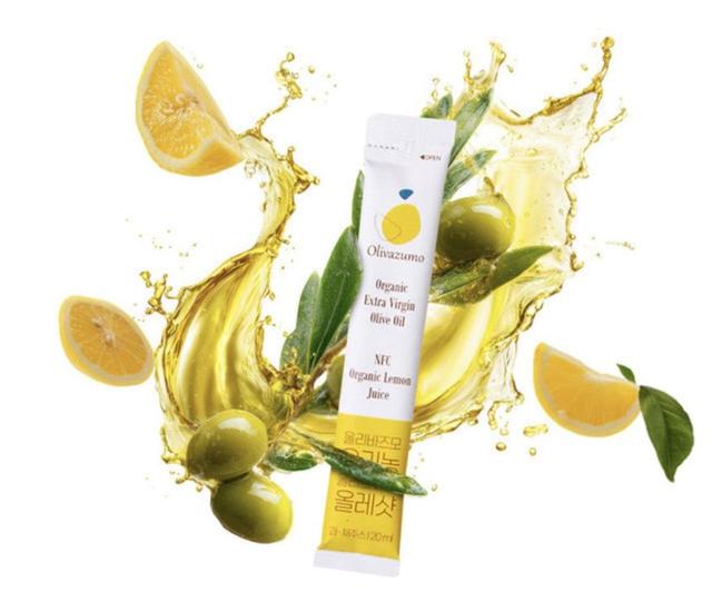 #收單260407-韓國 Olivazumo 有機檸檬特級初榨橄欖油 20ml*14入