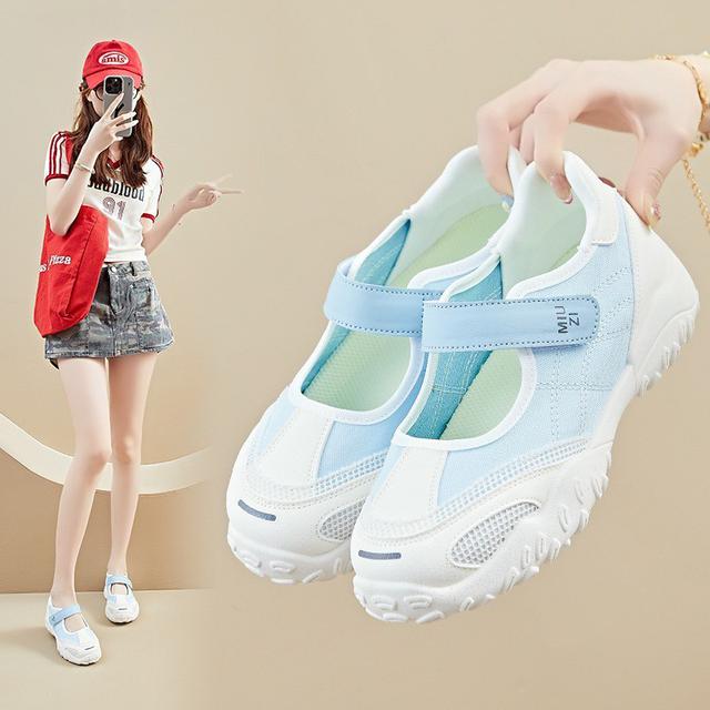 【預購商品】【0825結單】【批發】鏤空透氣魔術貼阿甘鞋 250822-21