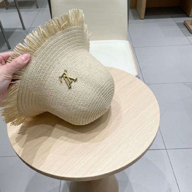 海边太阳帽大檐网红草帽女旅游小清新度假遮阳帽子