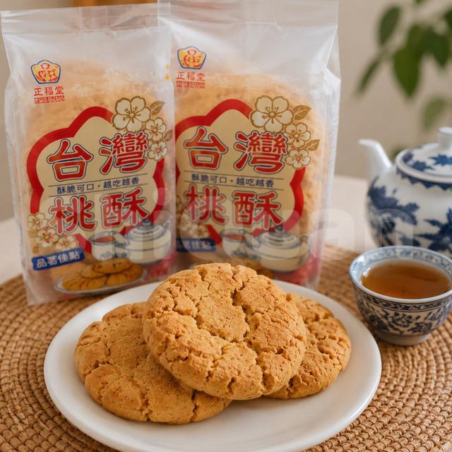 【預購商品】【0824結單】【批發】正福堂 台灣經典古早味桃酥 260823-10