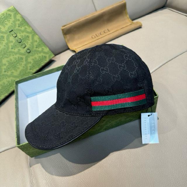 配盒子布袋，Gucci(古奇)新款原单棒球帽，1:1开模订制