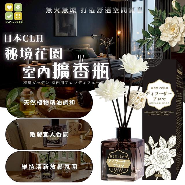 【預購商品】【0607結單】【批發】日本CLH 二代持久留香 秘境花園室內擴香瓶50ml