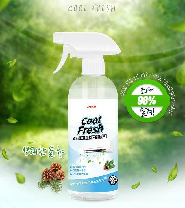 韓國 DASH Cool Fresh 空調除臭噴霧500ml