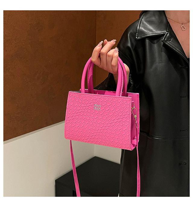 【長期團2025】【預購商品】【批發】韓系時尚編織手提單肩斜背小方包 6183