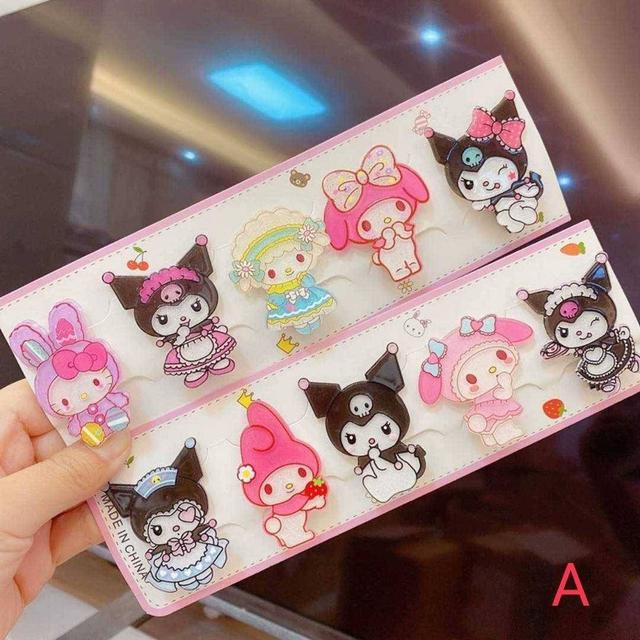 【預購商品】【0429結單】【批發】壓克力萌萌卡通髮夾10入 240428-22